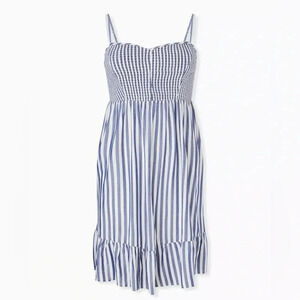 EUC | Torrid | Mini Challis Smocked Skater Dress | Sz 1 (1X or 14/16)